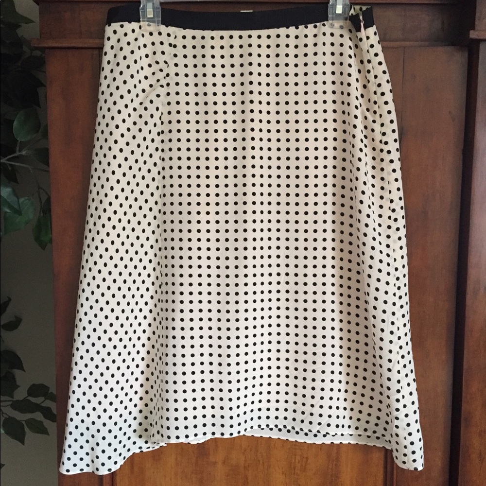 Banana Republic Sz 8 Silk Skirt